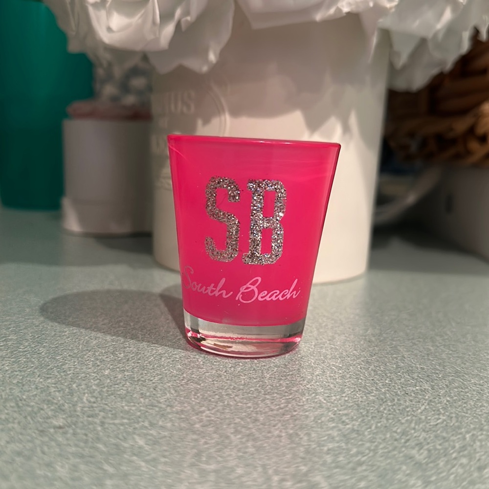 South Beach Shotglass . .